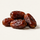 Dates are used to naturally sweeten ntty dark chocolate.