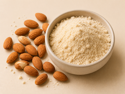 finely ground almond flour used in ntty protein bars