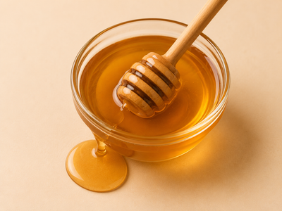 organic honey used to naturally sweeten ntty protein bars