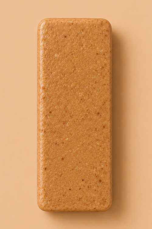 ntty peanut butter protein bar made with simple, real ingredients