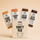 A ntty refrigerated peanut butter bar variety pack box with four flavors. The flavors are peanut butter, strawberry swirl, peanut butter brownie and sea salt chocolate.
