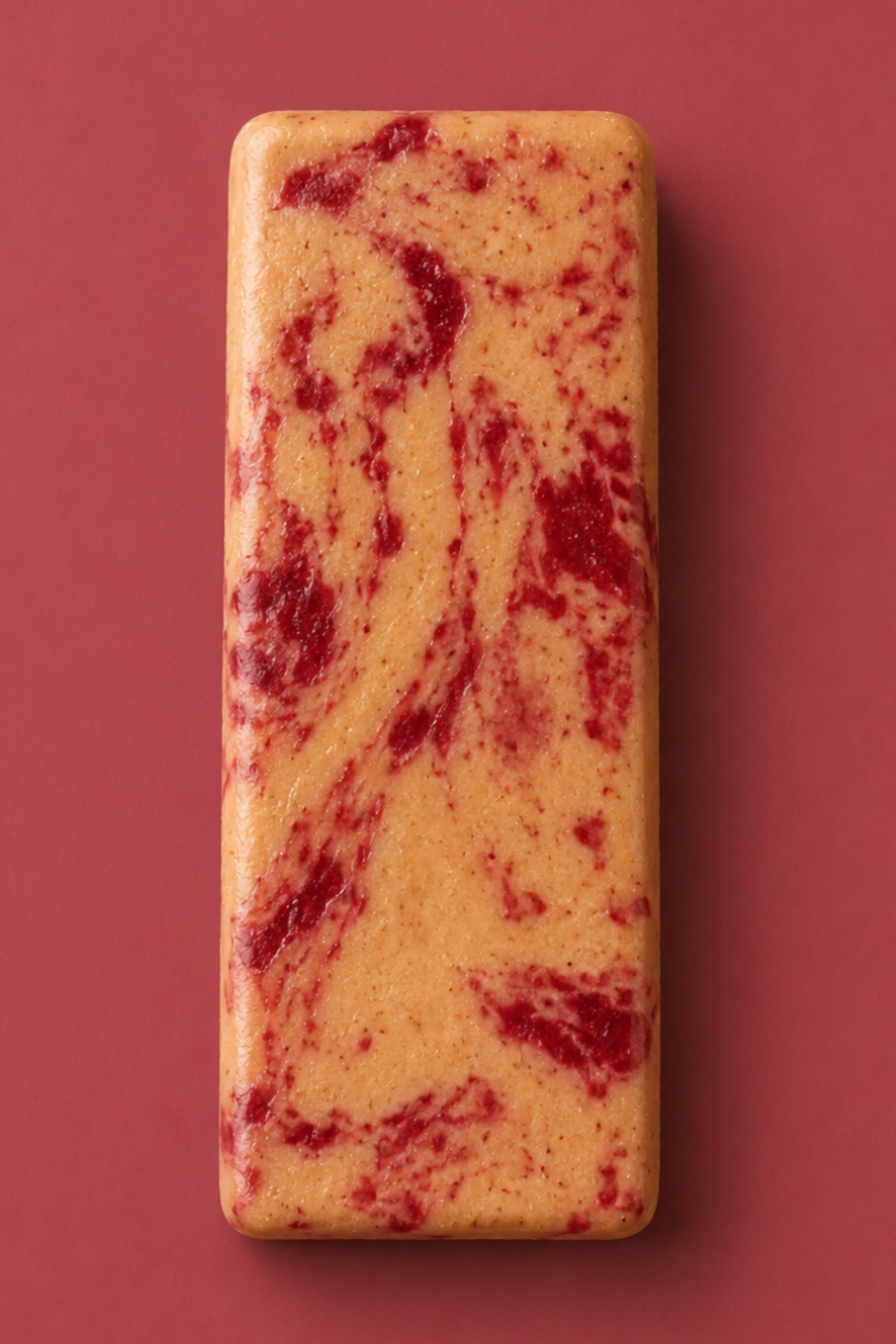 ntty strawberry swirl protein bar made with simple, real ingredients